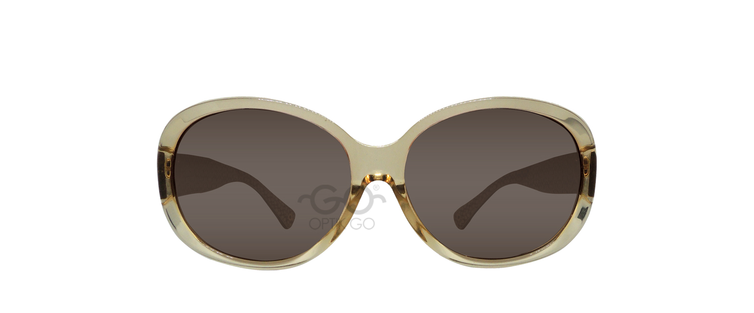 Coach Sunglasses 8038 / Yellow Clear